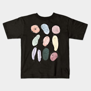 Dainty Floral Drawing Summer Youth Kids T-Shirt